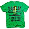 Mann Shirtstore | Elf - Santa'S Coming T-Shirt Green