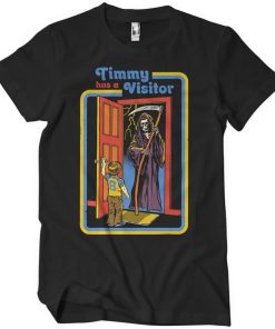 Mann Shirtstore | Timmy Has A Visitor T-Shirt Black