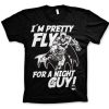 Mann Shirtstore | I´M Pretty Fly For A Night Guy T-Shirt Black