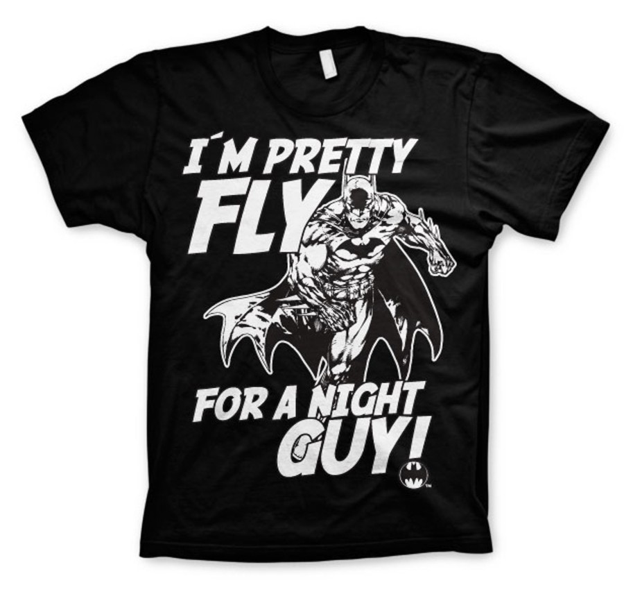 Mann Shirtstore | I´M Pretty Fly For A Night Guy T-Shirt Black
