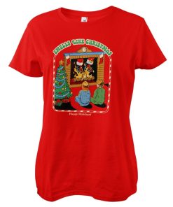 Kvinna Shirtstore | Smells Like Christmas Girly Tee