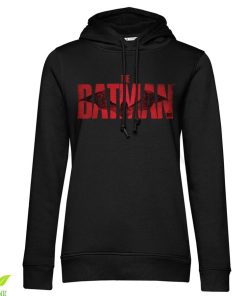 Kvinna Shirtstore | The Batman Girls Hoodie Black