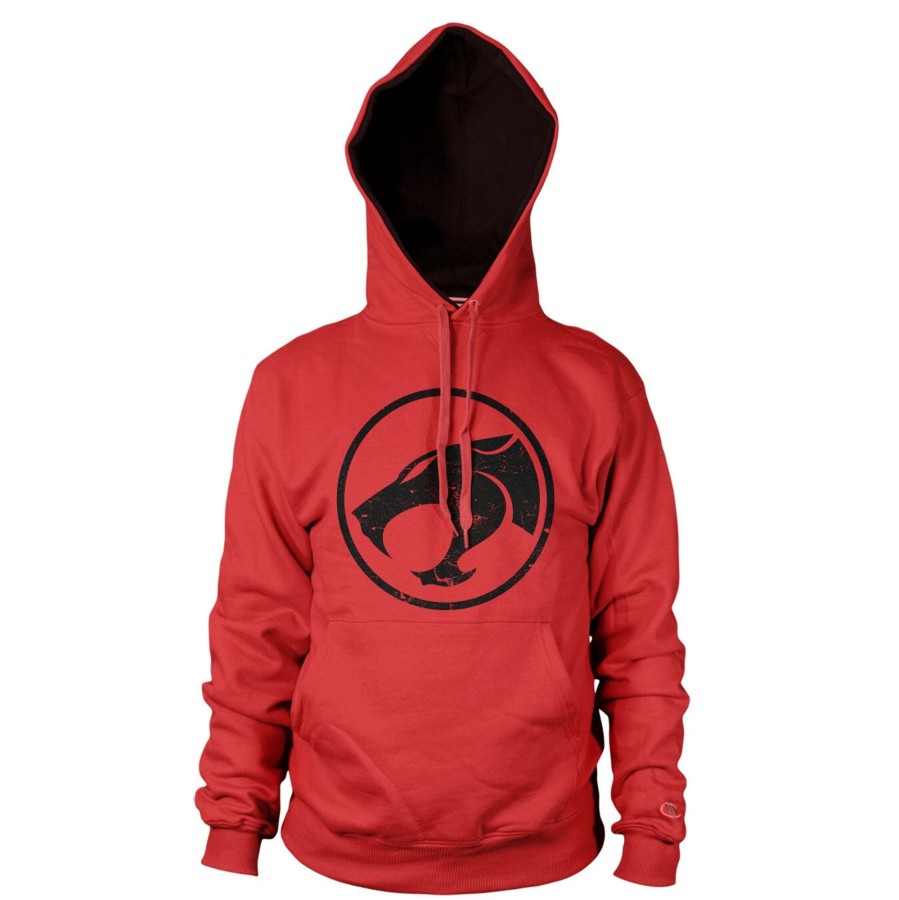 Mann Shirtstore | Thundercats Washed Logo Hoodie Red