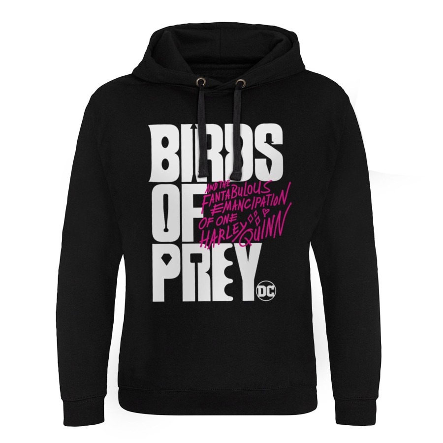Mann Shirtstore | Birds Of Prey Logo Epic Hoodie Black