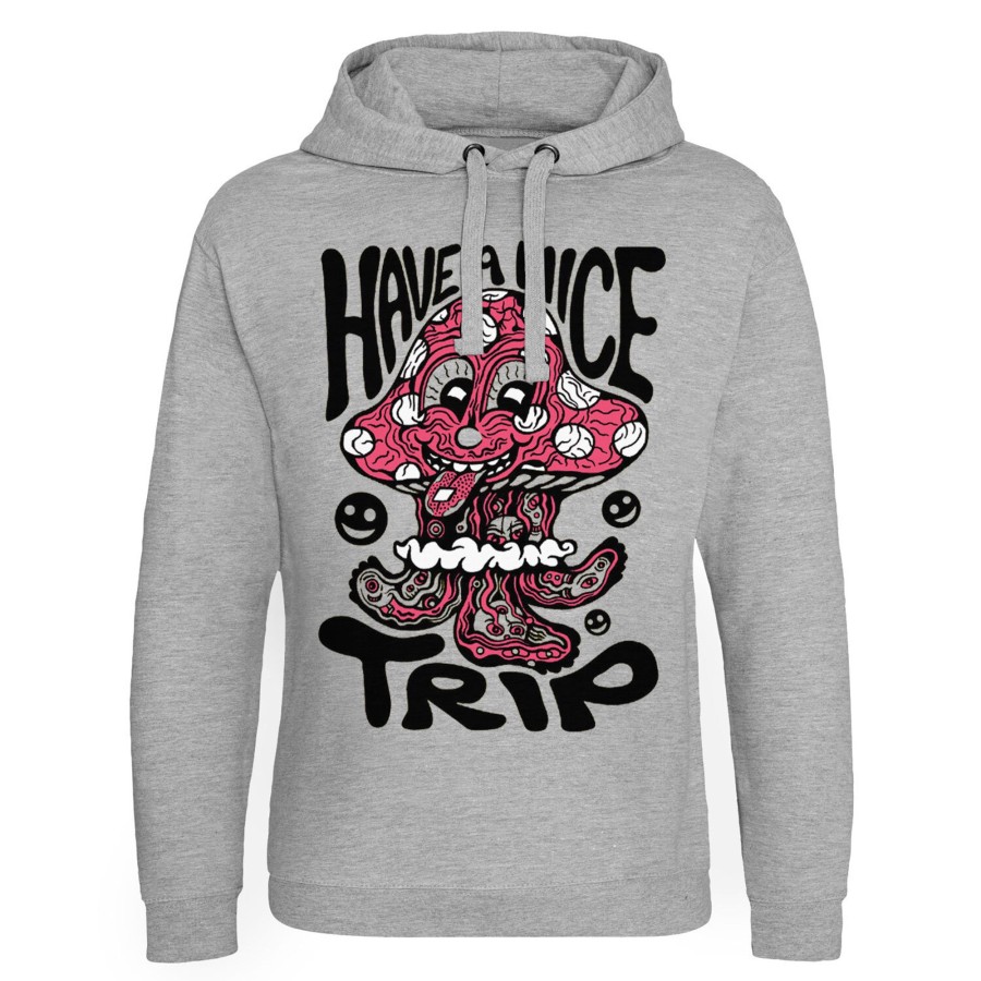 Mann Shirtstore | Killer Acid - Have A Nice Trip Epic Hoodie Heathergrey