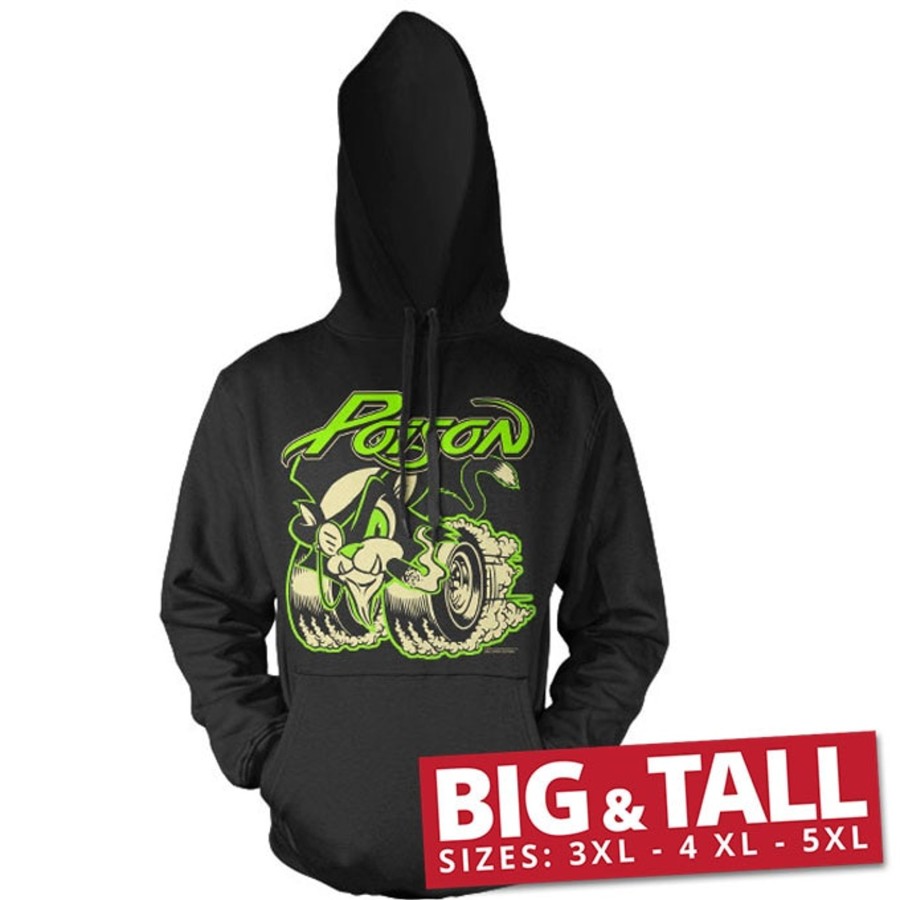 Mann Shirtstore | Poison Big & Tall Hoodie Black