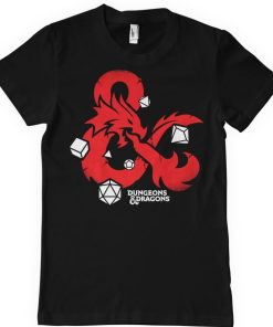 Mann Shirtstore | D&D - Dices T-Shirt Black