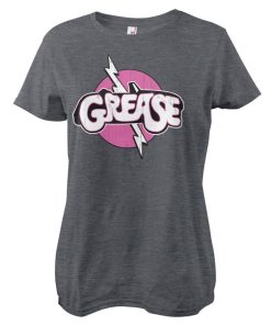 Kvinna Shirtstore | Grease Lightning Logo Girly Tee