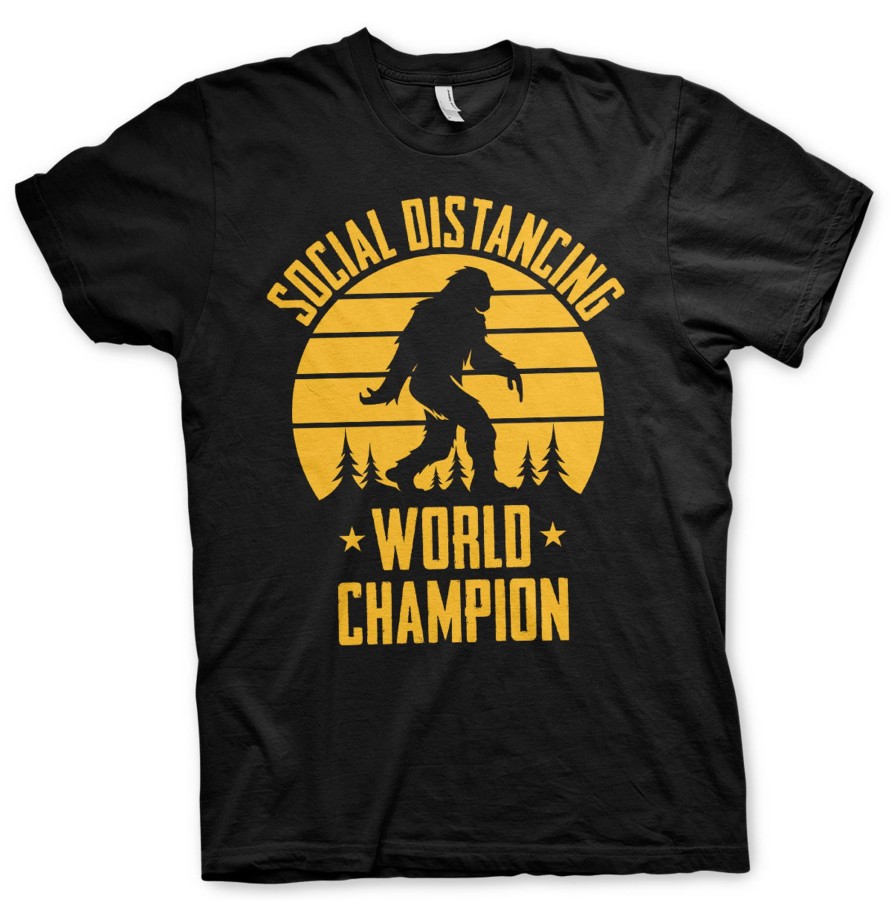 Mann Shirtstore | Social Distancing World Champion T-Shirt