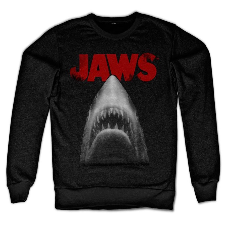 Mann Shirtstore | Jaws Poster Sweatshirt Black