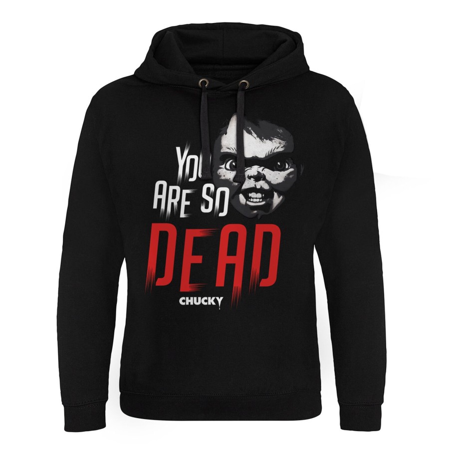 Mann Shirtstore | Chucky - You Are So Dead Epic Hoodie Black