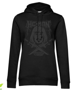 Kvinna Shirtstore | He-Man On Girls Hoodie Black