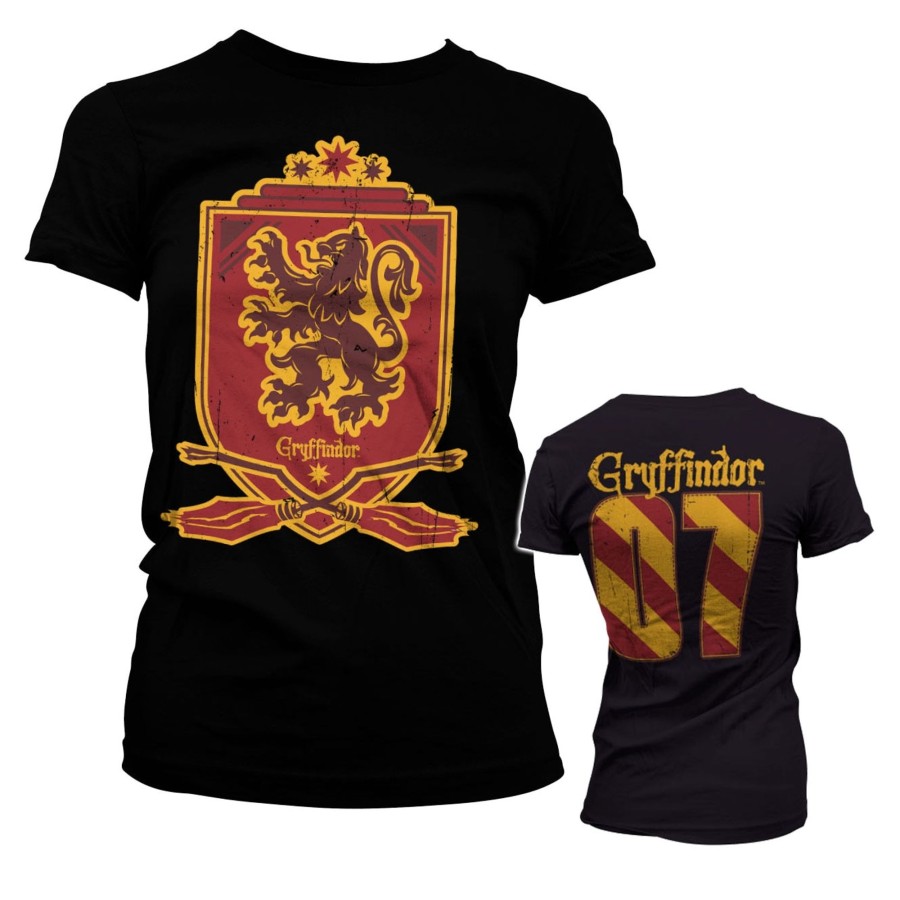 Kvinna Shirtstore | Harry Potter - Gryffindor 07 Girly Tee