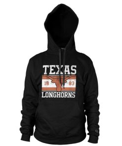 Mann Shirtstore | Texas Longhorns Flag Hoodie Black