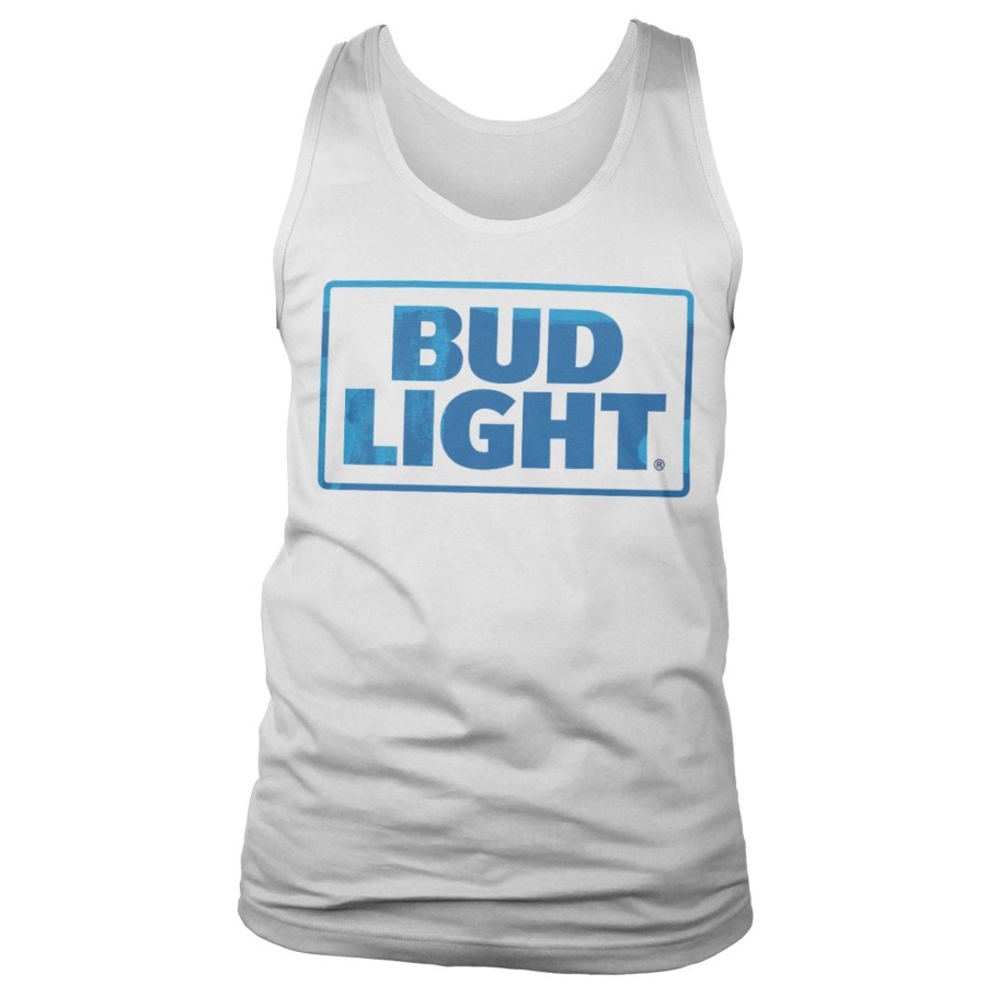 Mann Shirtstore | Bud Light Swatches Tank Top White