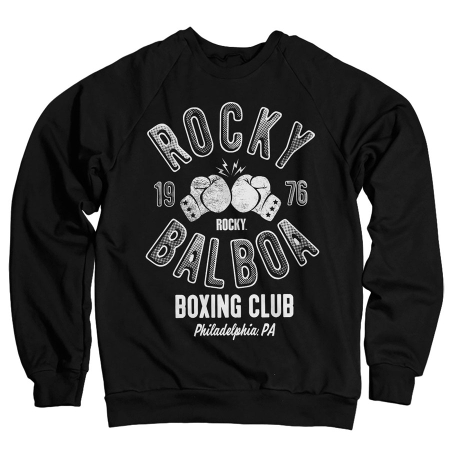 Mann Shirtstore | Rocky Balboa Boxing Club Sweatshirt Black