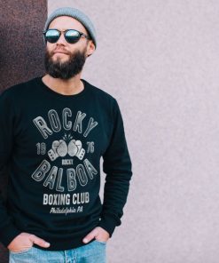 Mann Shirtstore | Rocky Balboa Boxing Club Sweatshirt Black