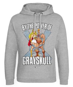 Mann Shirtstore | By The Power Of Grayskull Epic Hoodie Heather-Grey