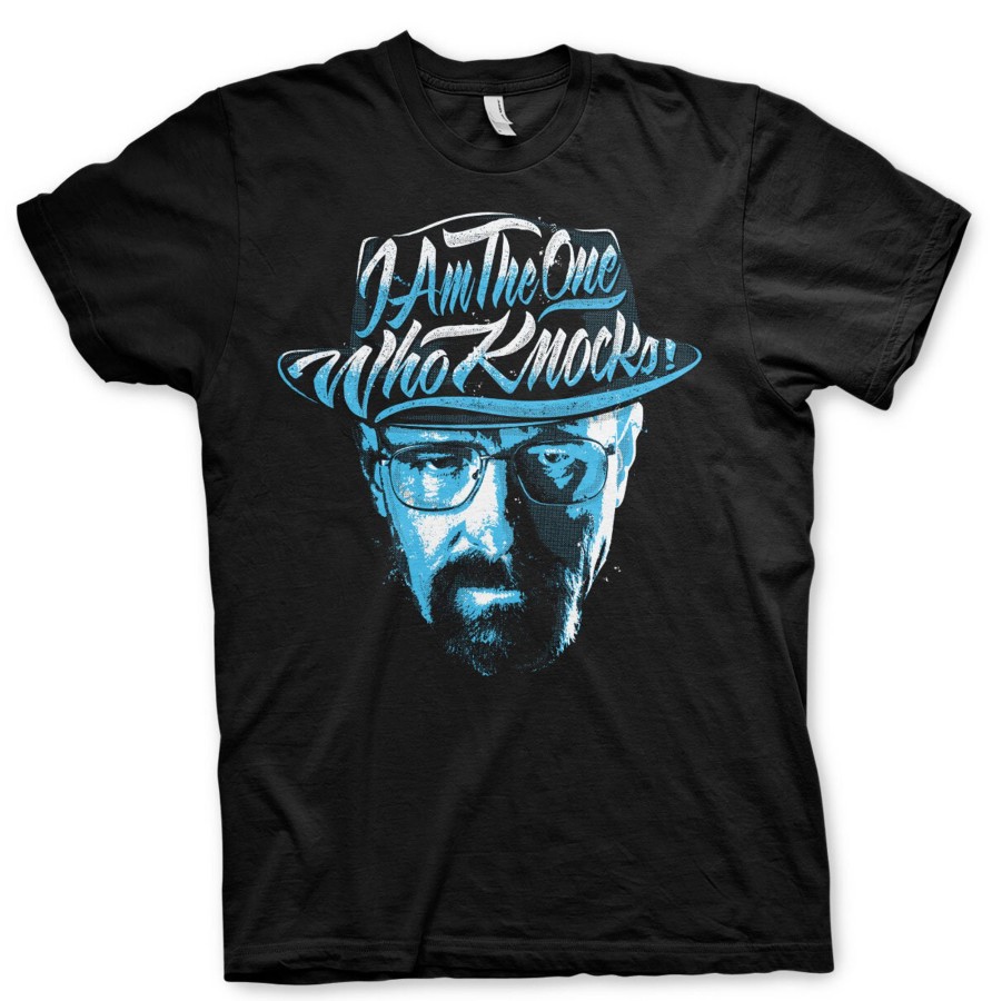 Mann Shirtstore | I Am The One Who Knocks T-Shirt Black