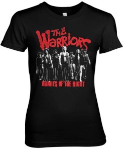Kvinna Shirtstore | The Warriors - Armies Of The Night Girly Tee Black