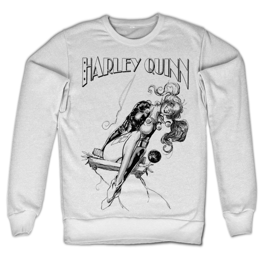 Mann Shirtstore | Harley Quinn Sways Sweatshirt White
