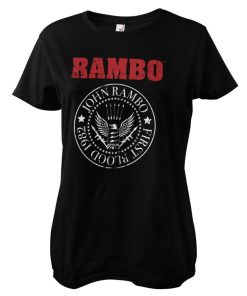 Kvinna Shirtstore | First Blood 1982 Seal Girly Tee Black