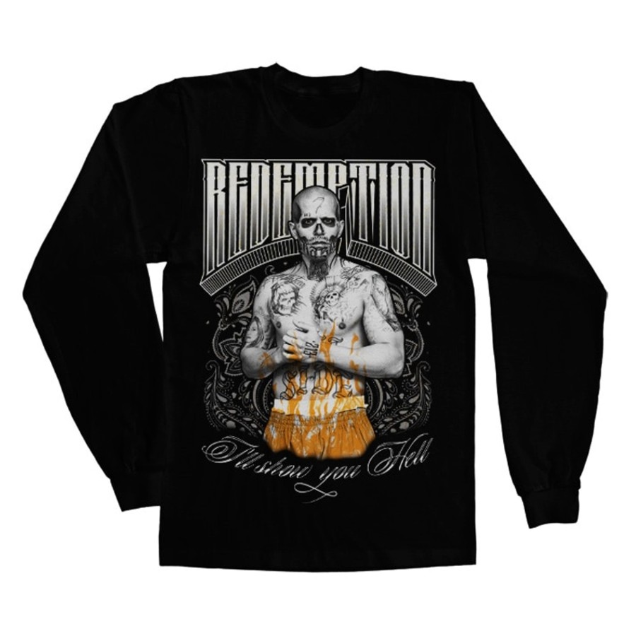 Mann Shirtstore | Suicide Squad Redemption Long Sleeve Tee Black