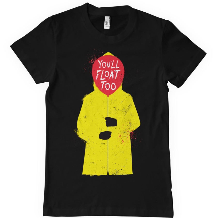 Mann Shirtstore | It - You'Ll Float Too T-Shirt Black