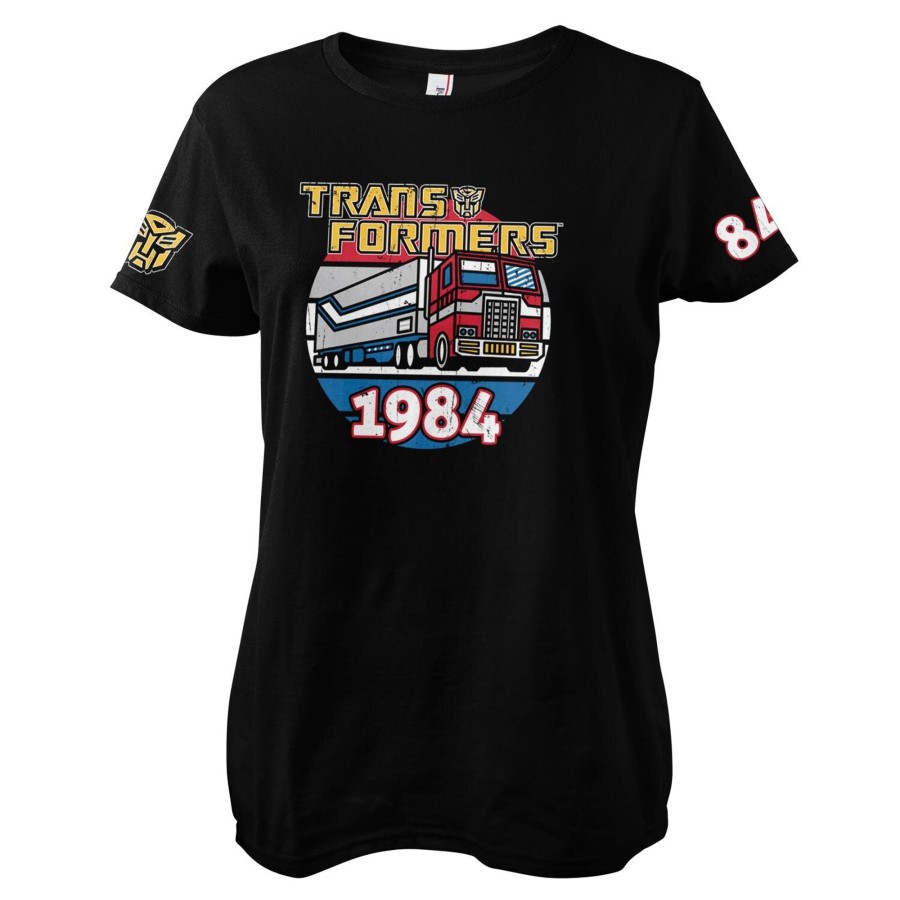 Kvinna Shirtstore | Optimus Prime Of 1984 Girly Tee