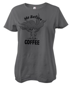 Kvinna Shirtstore | Me Before Coffee Girly Tee