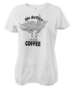 Kvinna Shirtstore | Me Before Coffee Girly Tee