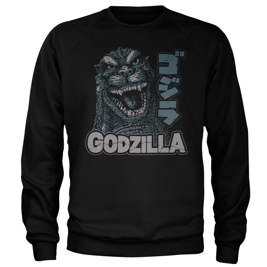Mann Shirtstore | Godzilla Roar Sweatshirt Black
