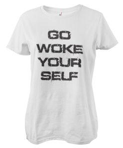 Kvinna Shirtstore | Go Woke Yourself Girly Tee