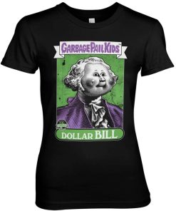 Kvinna Shirtstore | Dollar Bill Girly Tee Black