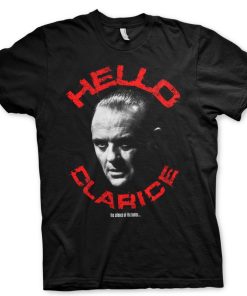 Mann Shirtstore | Silence Of The Lambs - Hello Clarice T-Shirt Black