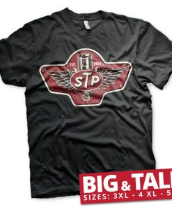 Mann Shirtstore | Stp Piston Emblem Big & Tall T-Shirt Black