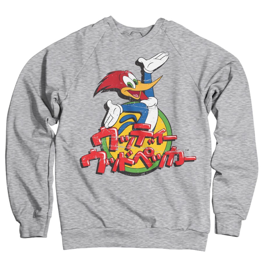 Mann Shirtstore | Woody Woodpecker Washed Japanese Logo Sweatshirt