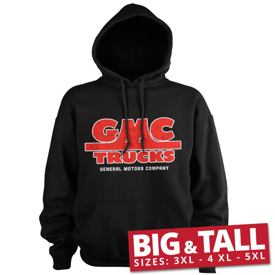 Mann Shirtstore | Gmc Trucks Vintage Logo Big & Tall Hoodie Black