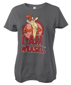 Kvinna Shirtstore | I Am Weasel Girly Tee