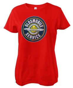 Kvinna Shirtstore | Oldsmobile Service Patch Girly Tee