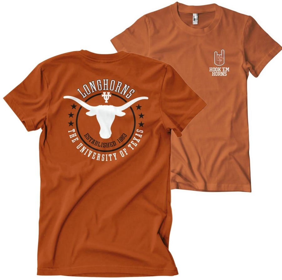 Mann Shirtstore | Hook 'Em Horns T-Shirt