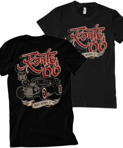 Mann Shirtstore | Us 66 Hot Rods T-Shirt