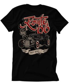 Mann Shirtstore | Us 66 Hot Rods T-Shirt
