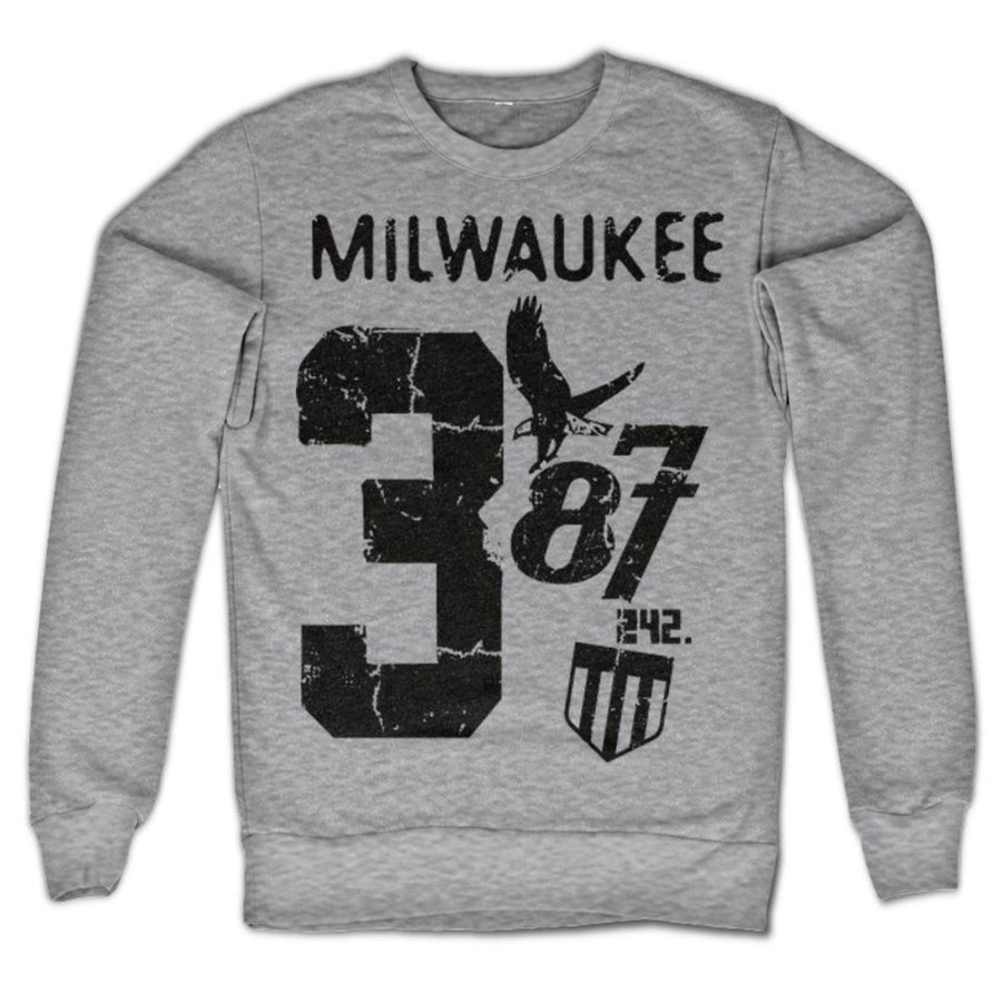 Mann Shirtstore | Milwaukee 387 Sweatshirt Heathergrey