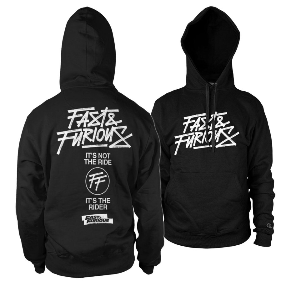 Mann Shirtstore | Fast & Furious Rider Hoodie Black