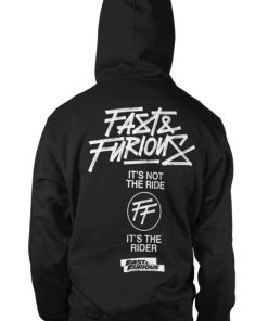 Mann Shirtstore | Fast & Furious Rider Hoodie Black