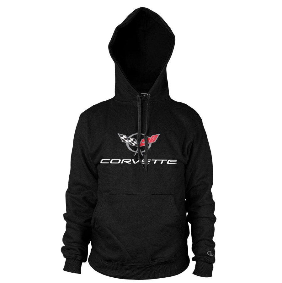 Mann Shirtstore | Corvette C5 Logo Hoodie Black