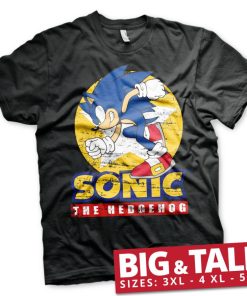 Mann Shirtstore | Fast Sonic - Sonic The Hedgehog Big & Tall T-Shirt