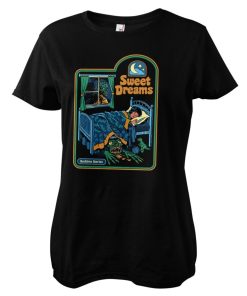 Kvinna Shirtstore | Sweet Dreams Girly Tee Black