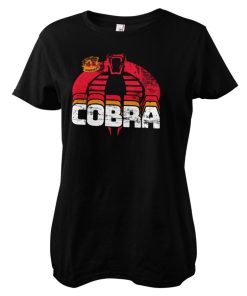 Kvinna Shirtstore | Cobra Enemy Girly Tee Black